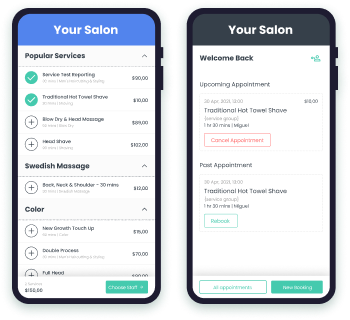 приложение для бронирования клиентов